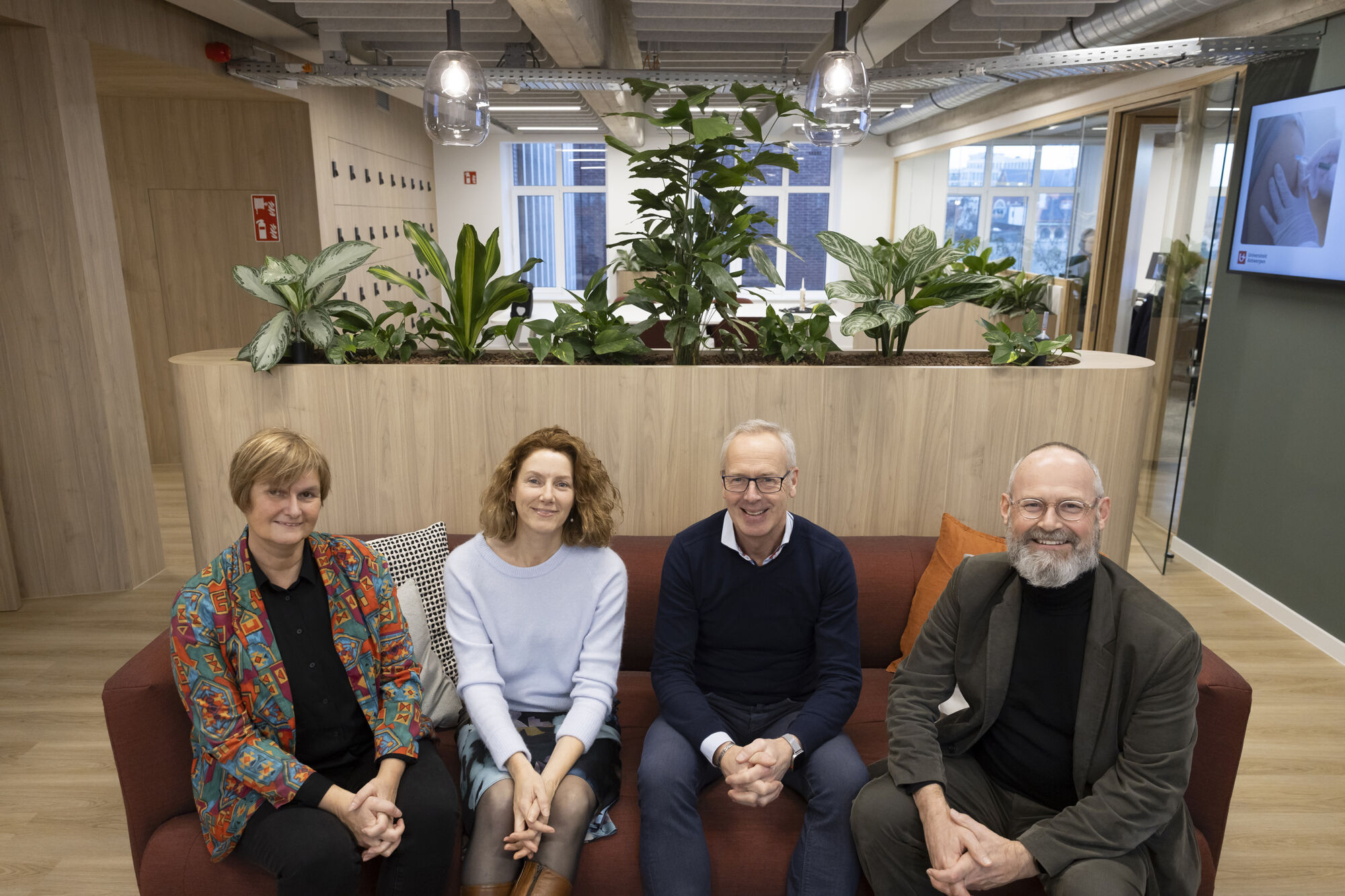 Heropening gebouwen S.B en S.D
