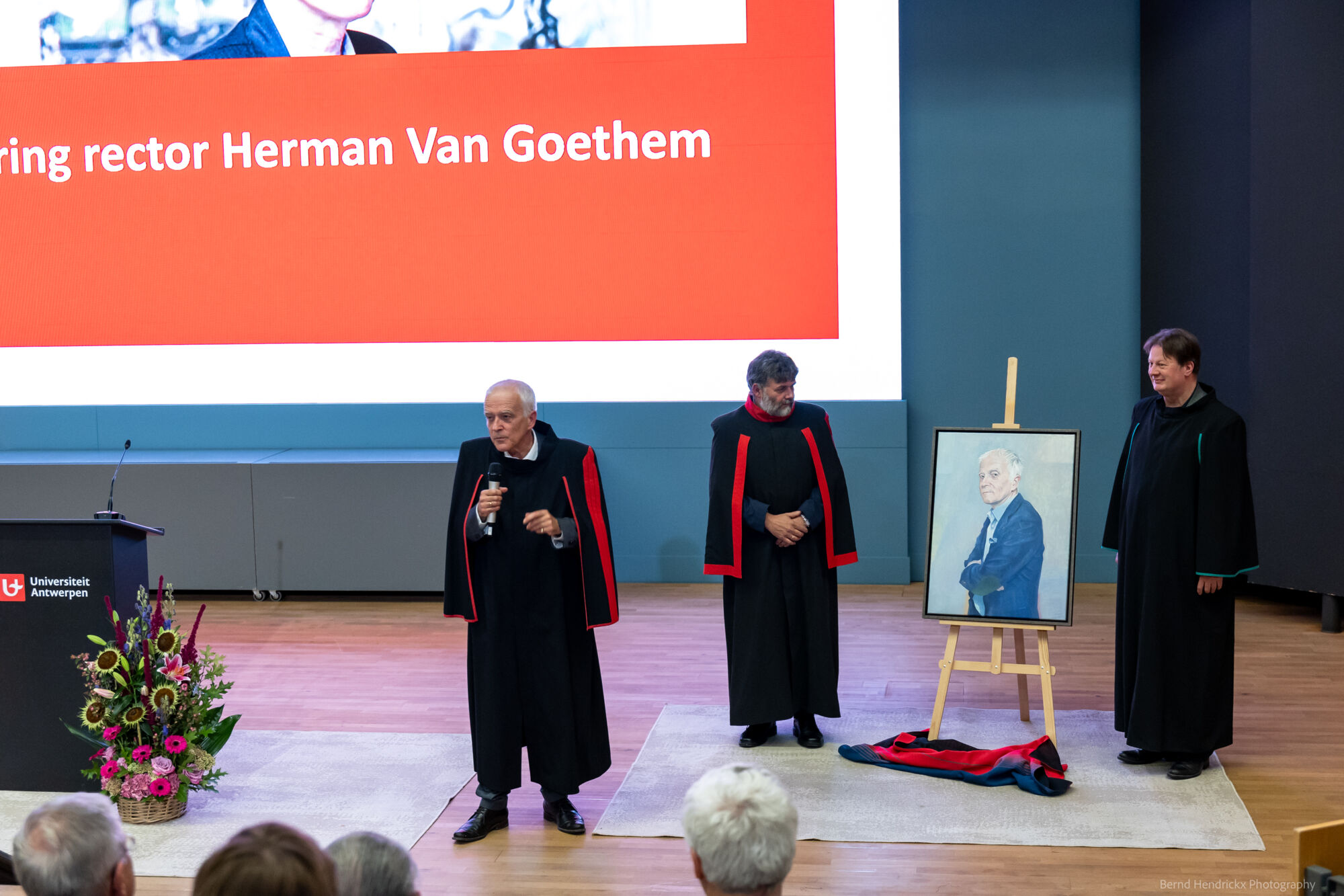 Viering rector Herman Van Goethem
