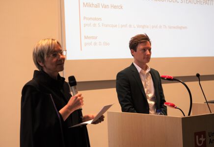 Doctoraatsverdediging Mikhaïl Van Herck - 19 april 2022