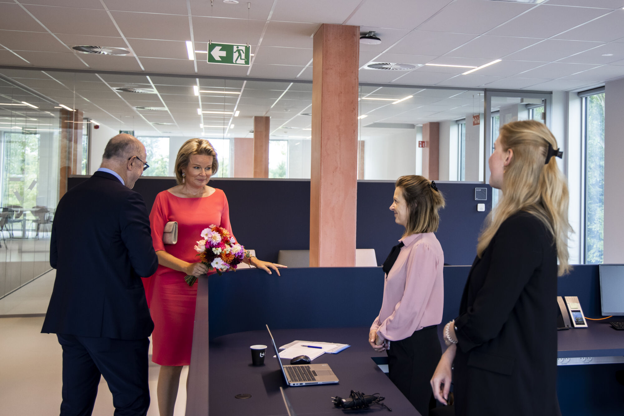 Vaccinopolis bezoek Mathilde