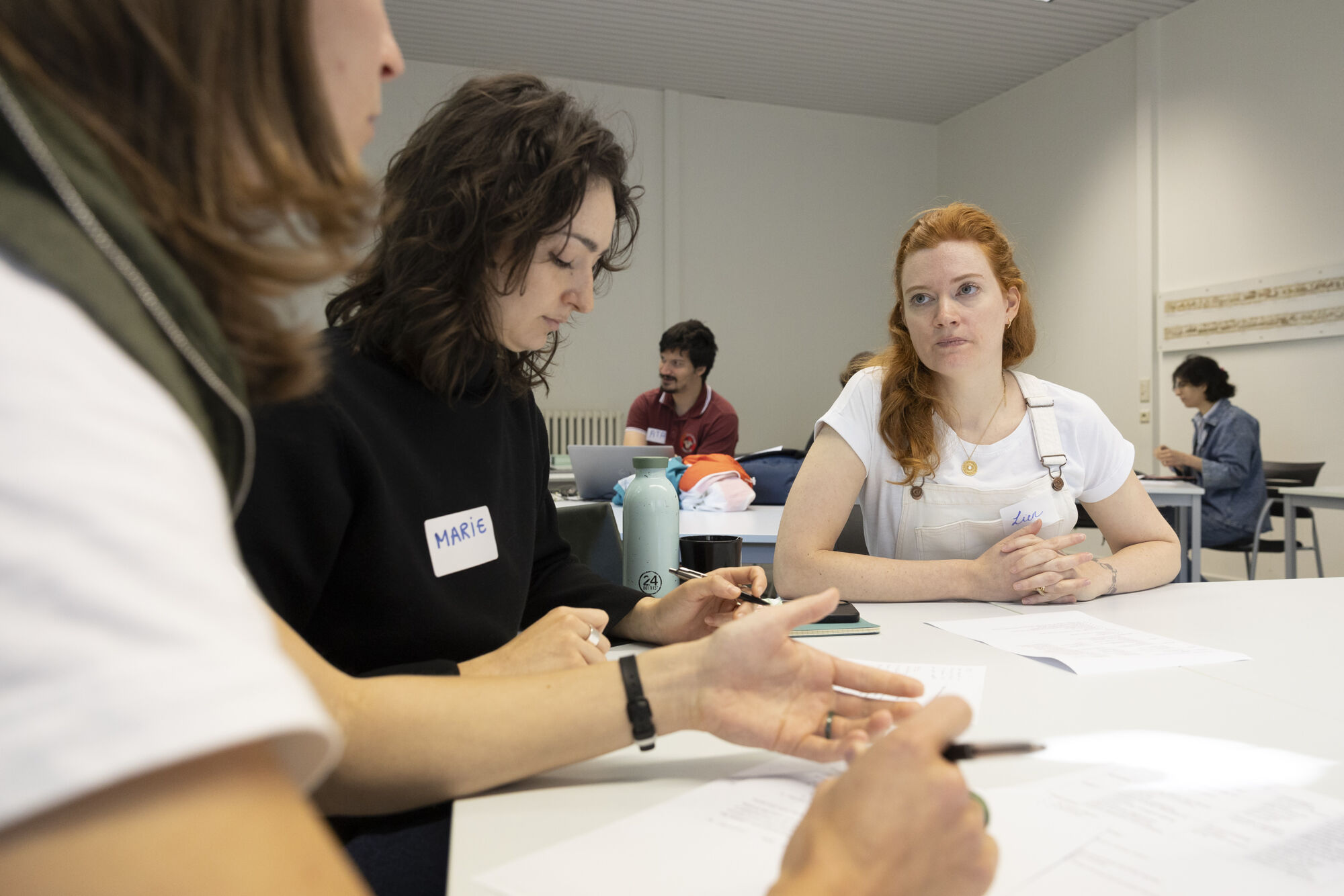 Lien Smets en Kristine ....Universiteit Antwerpen.UA