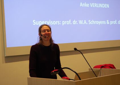 Doctoraatsverdediging Anke Verlinden - 26 oktober 2021