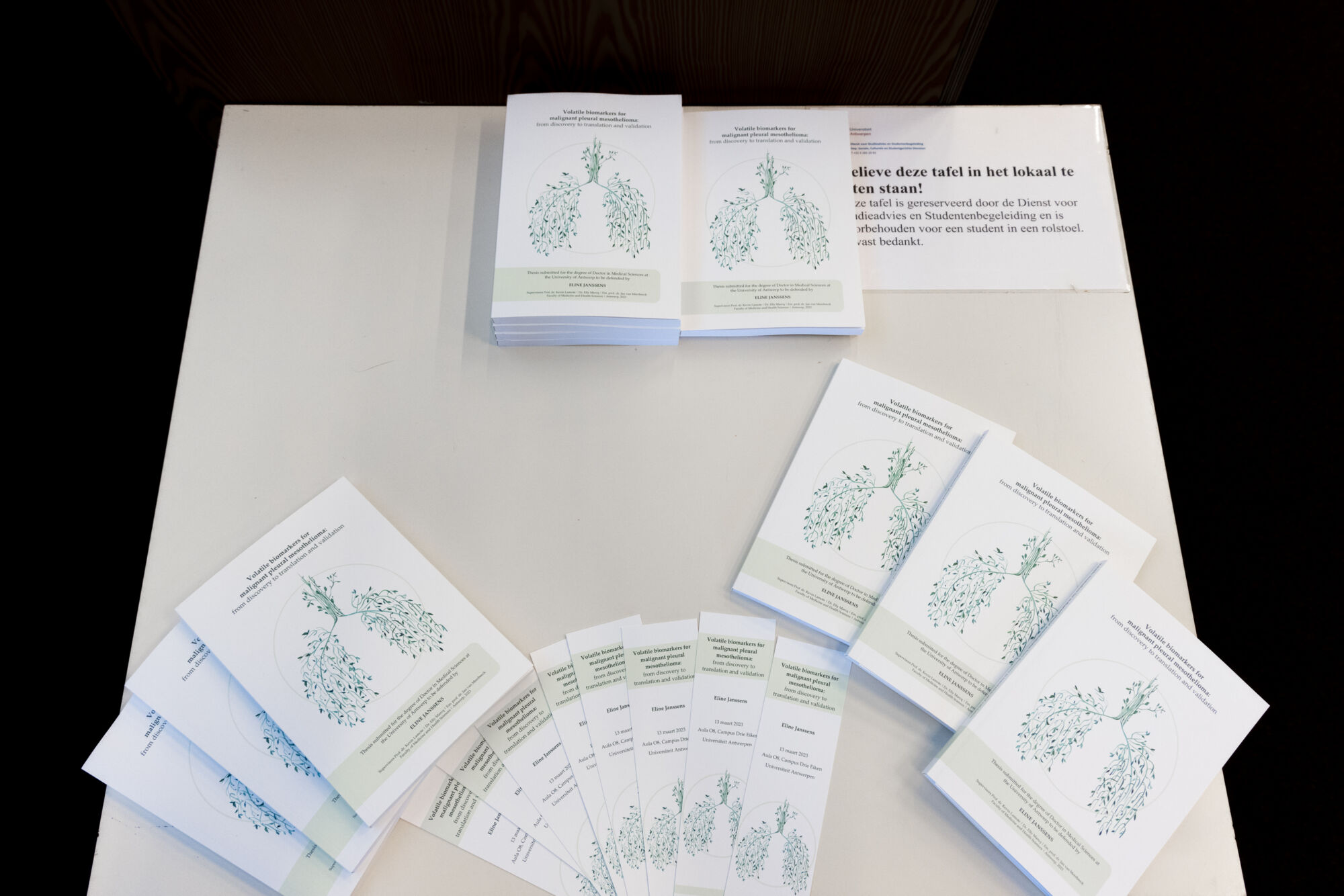 Doctoraatsverdediging Eline Janssens - 13 maart 2023