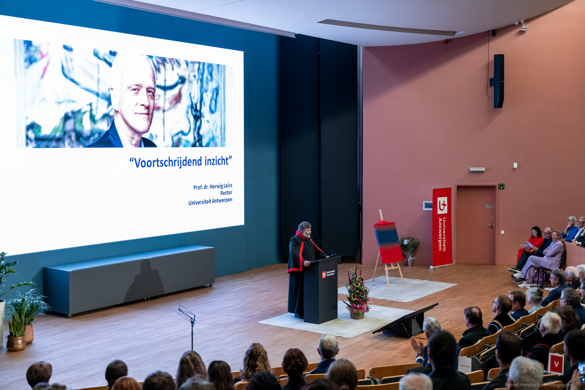 Viering rector Herman Van Goethem