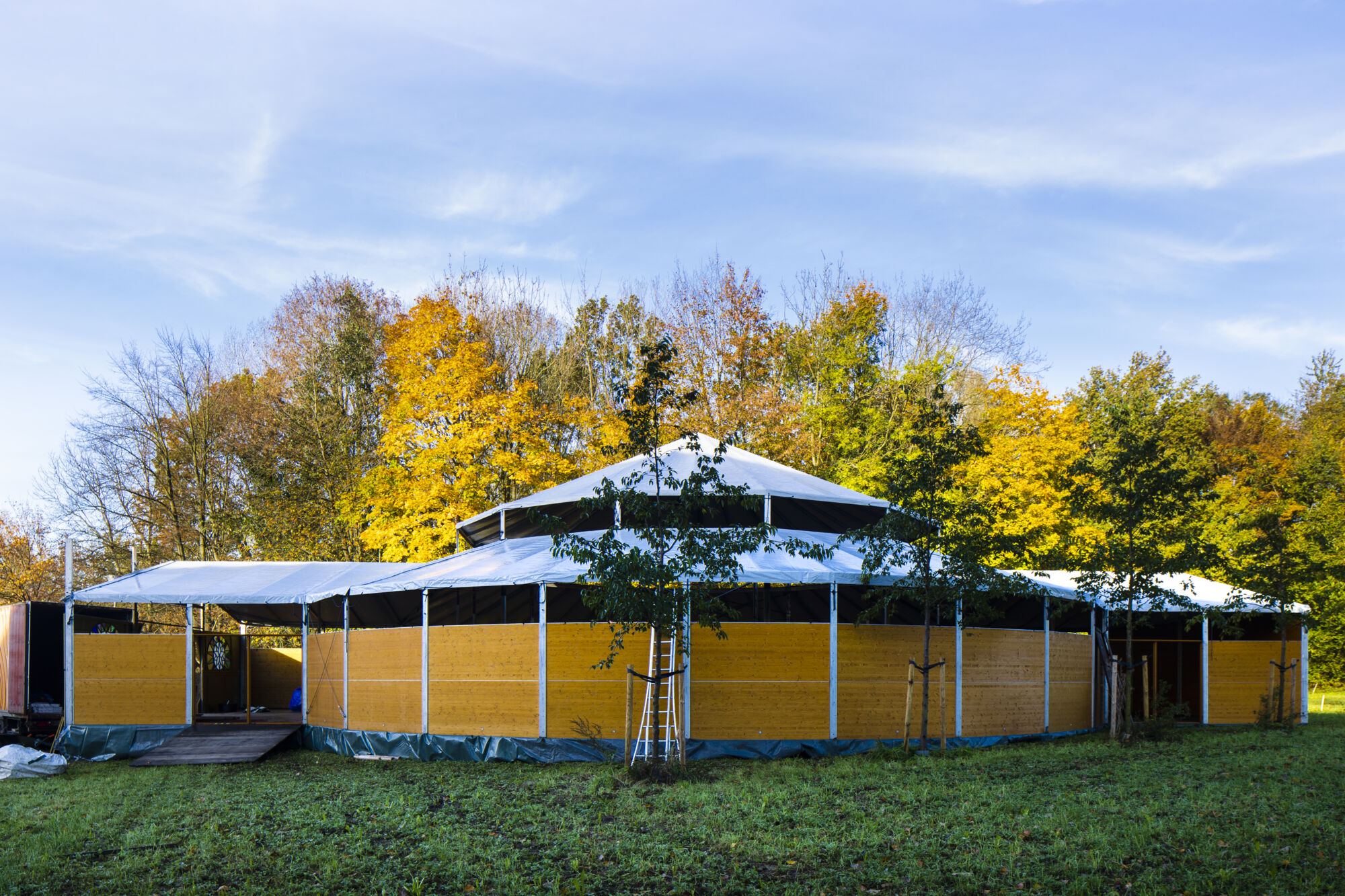 Spiegeltent Campus Drie Eiken