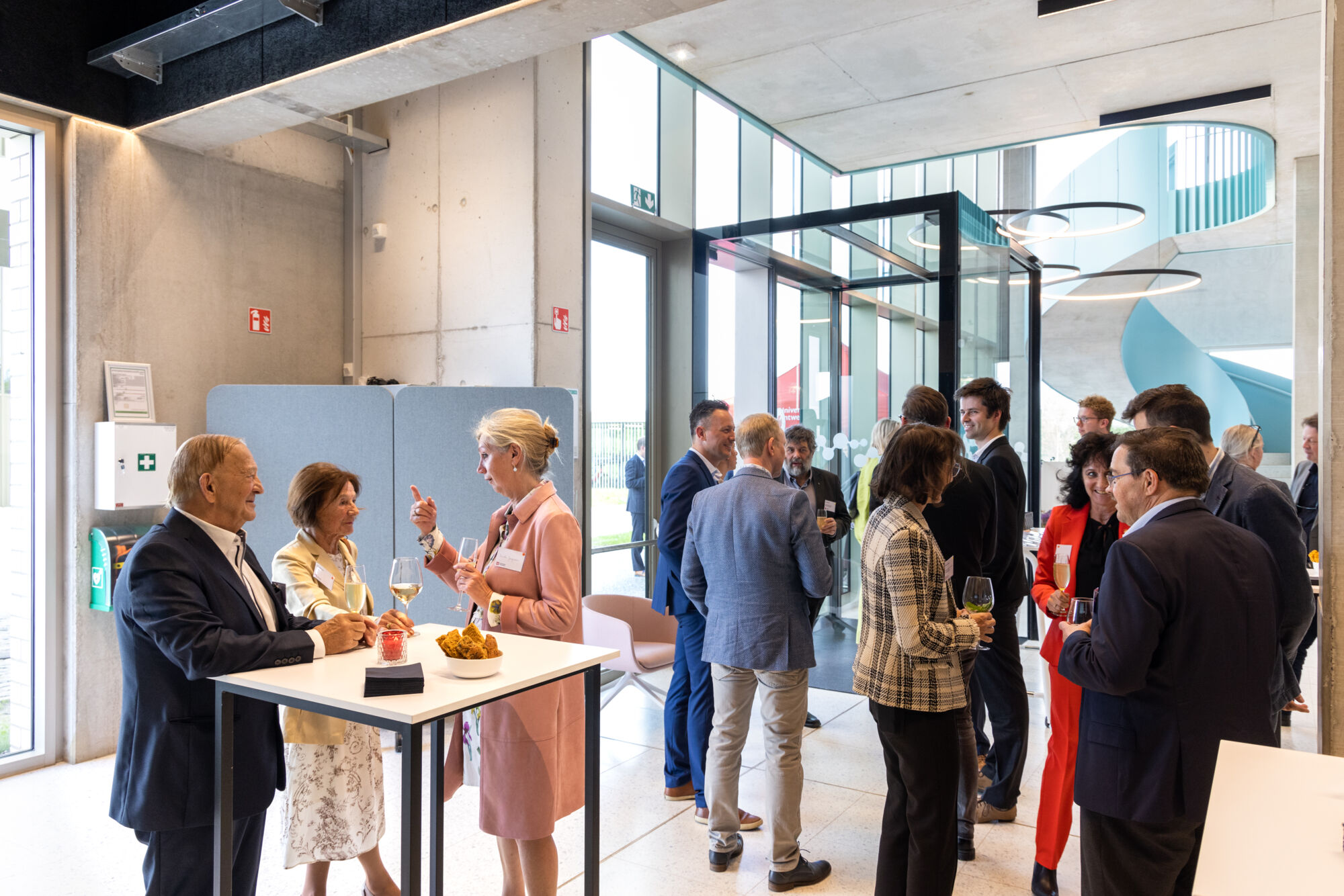 Officiële opening BlueApp en viering Silvia Lenaerts