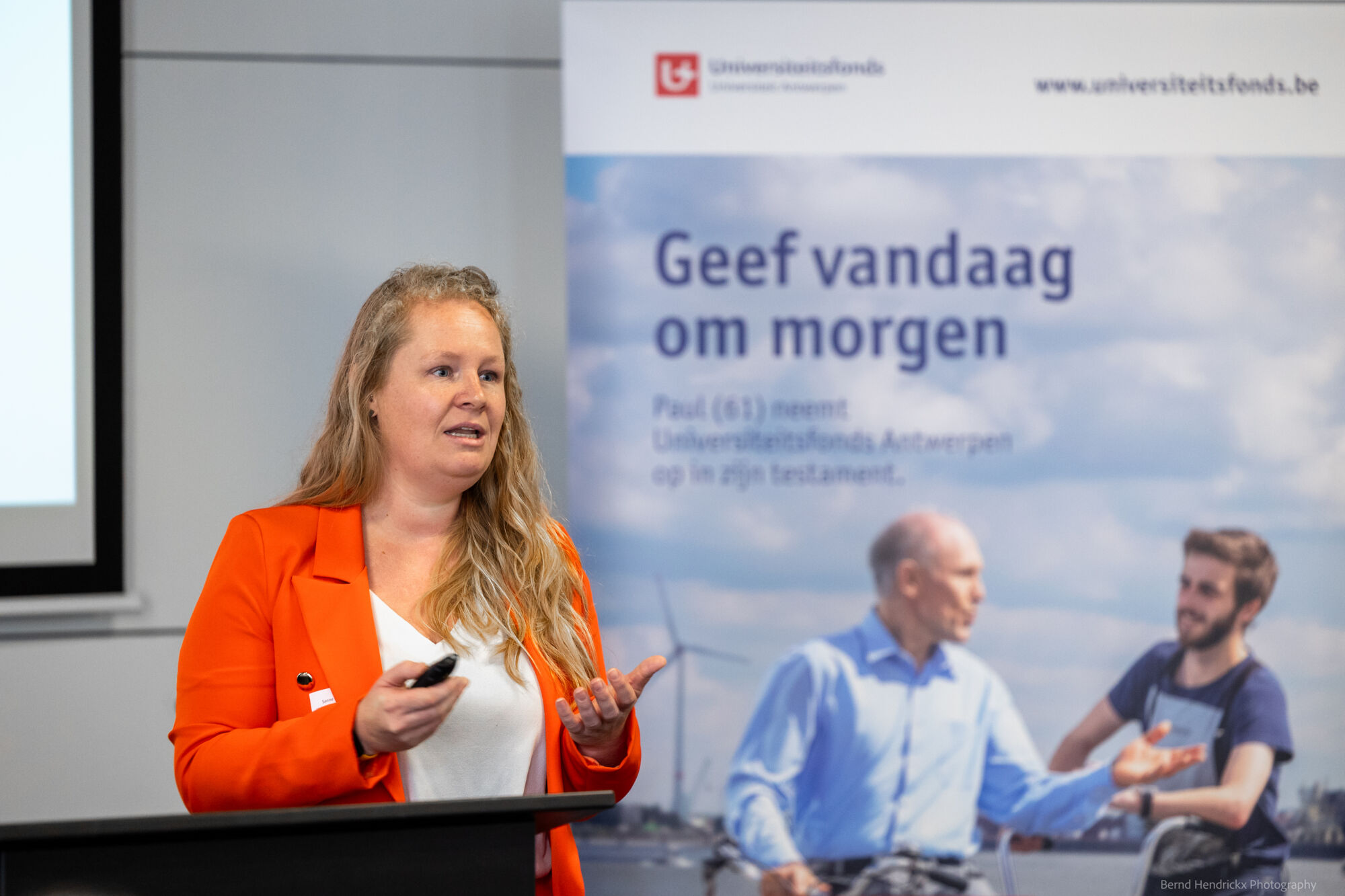 Info- en netwerkreceptie schenken en legateren aan UAntwerpen