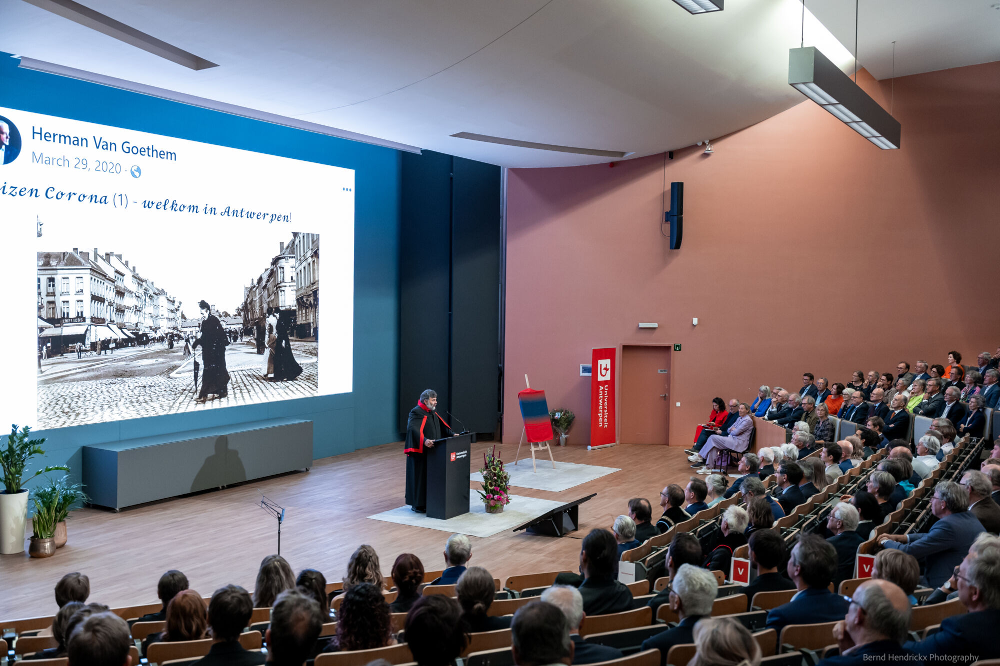 Viering rector Herman Van Goethem