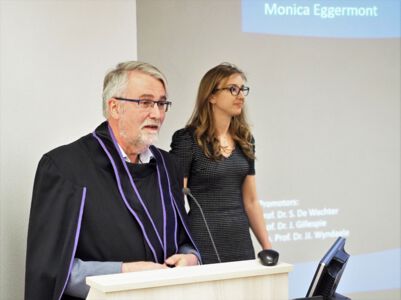 Doctoraatsverdediging Monica Eggermont - 4 mei 2018