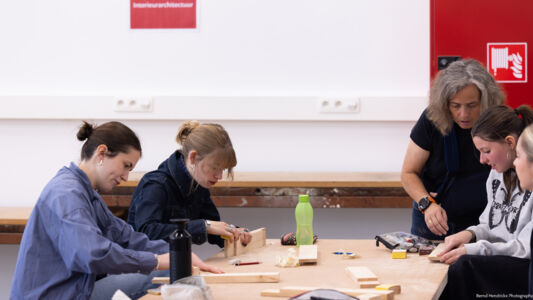 Opleiding interieurarchitectuur: meubelconstructie