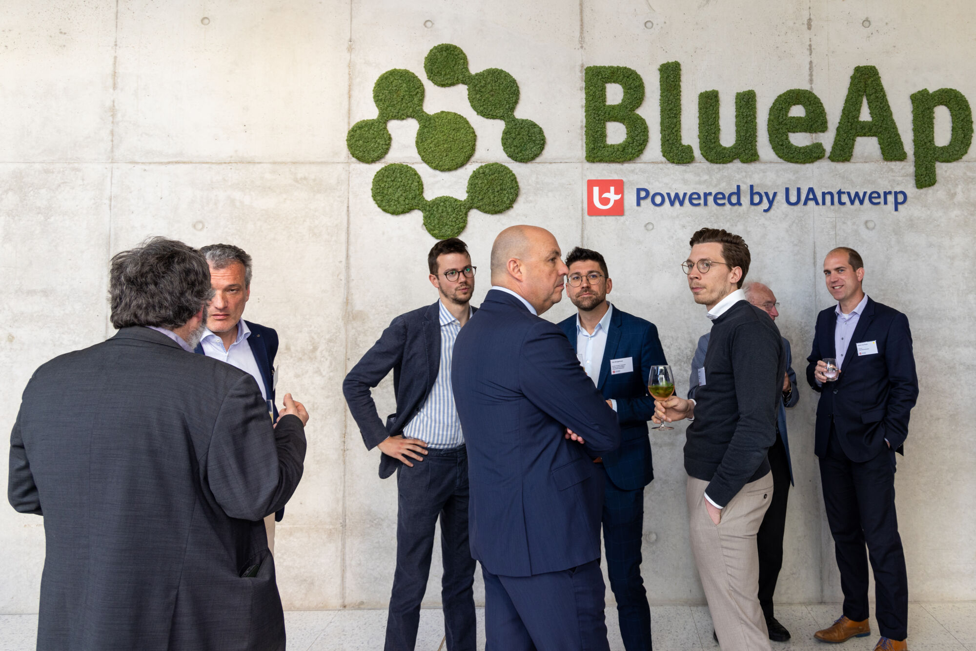 Officiële opening BlueApp en viering Silvia Lenaerts