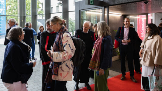 Viering rector Herman Van Goethem