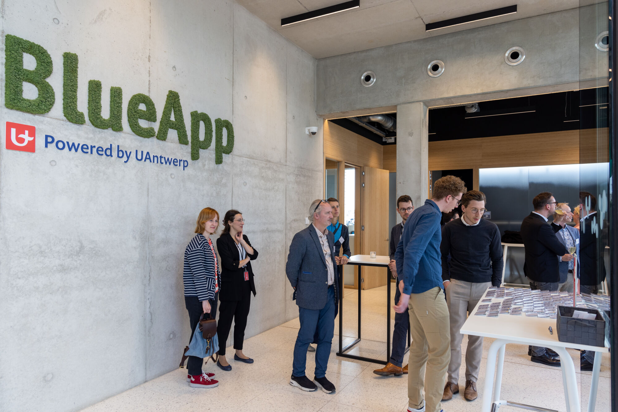 Officiële opening BlueApp en viering Silvia Lenaerts