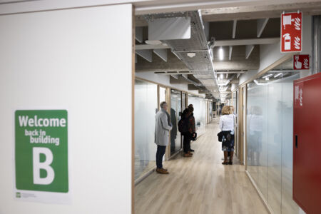 Heropening gebouwen S.B en S.D