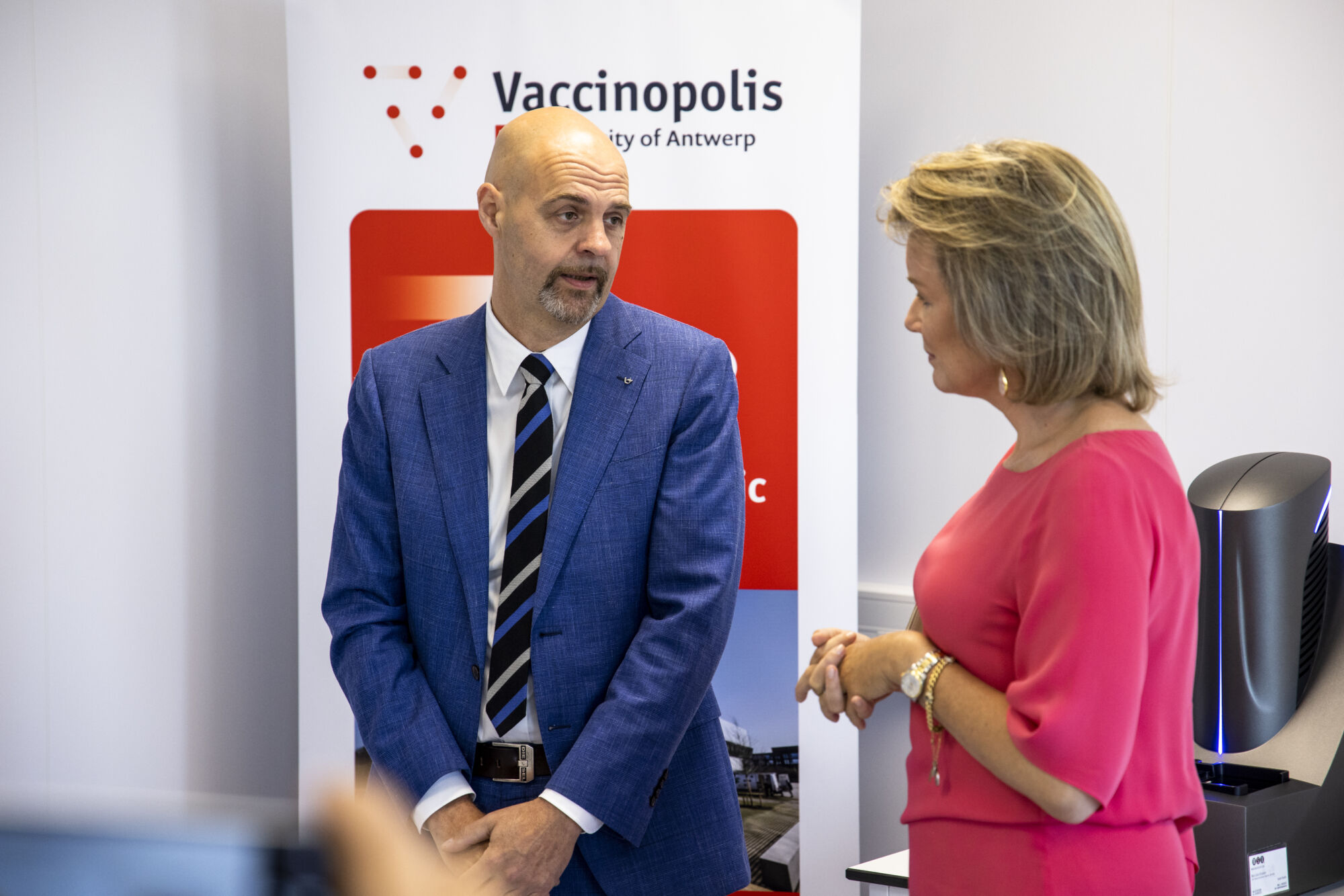 Vaccinopolis bezoek Mathilde