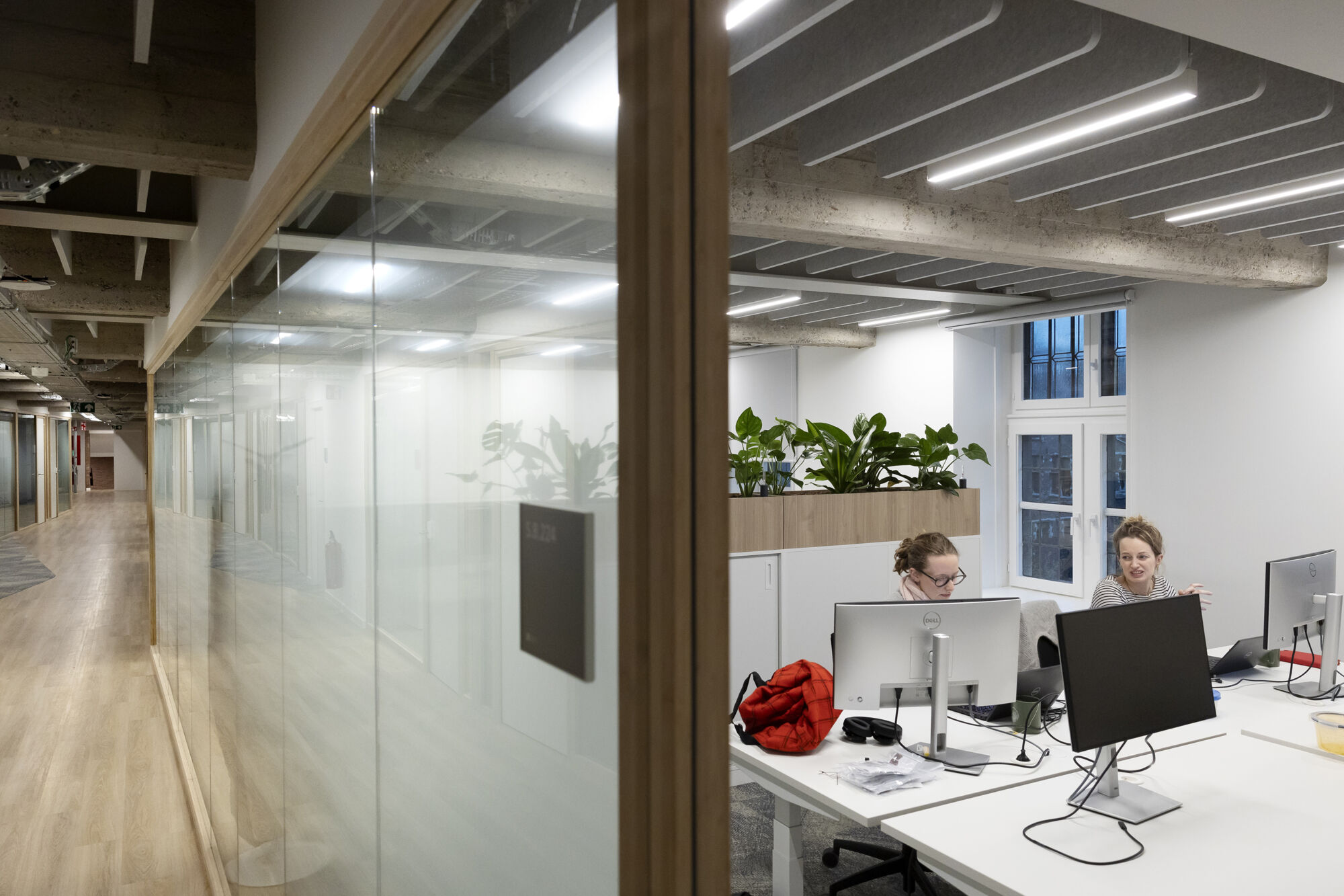 Heropening gebouwen S.B en S.D