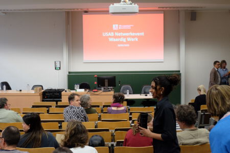 USAB netwerkevent “waardig werk”