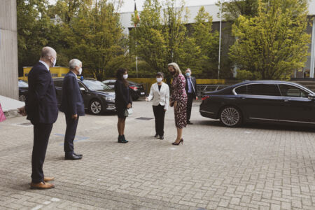 Koningin Mathilde bezoekt Centrum voor de Evaluatie van Vaccinaties (6).JPG