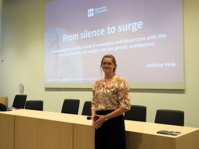 Doctoraatsverdediging Mèlanie Perik - 30 september 2024