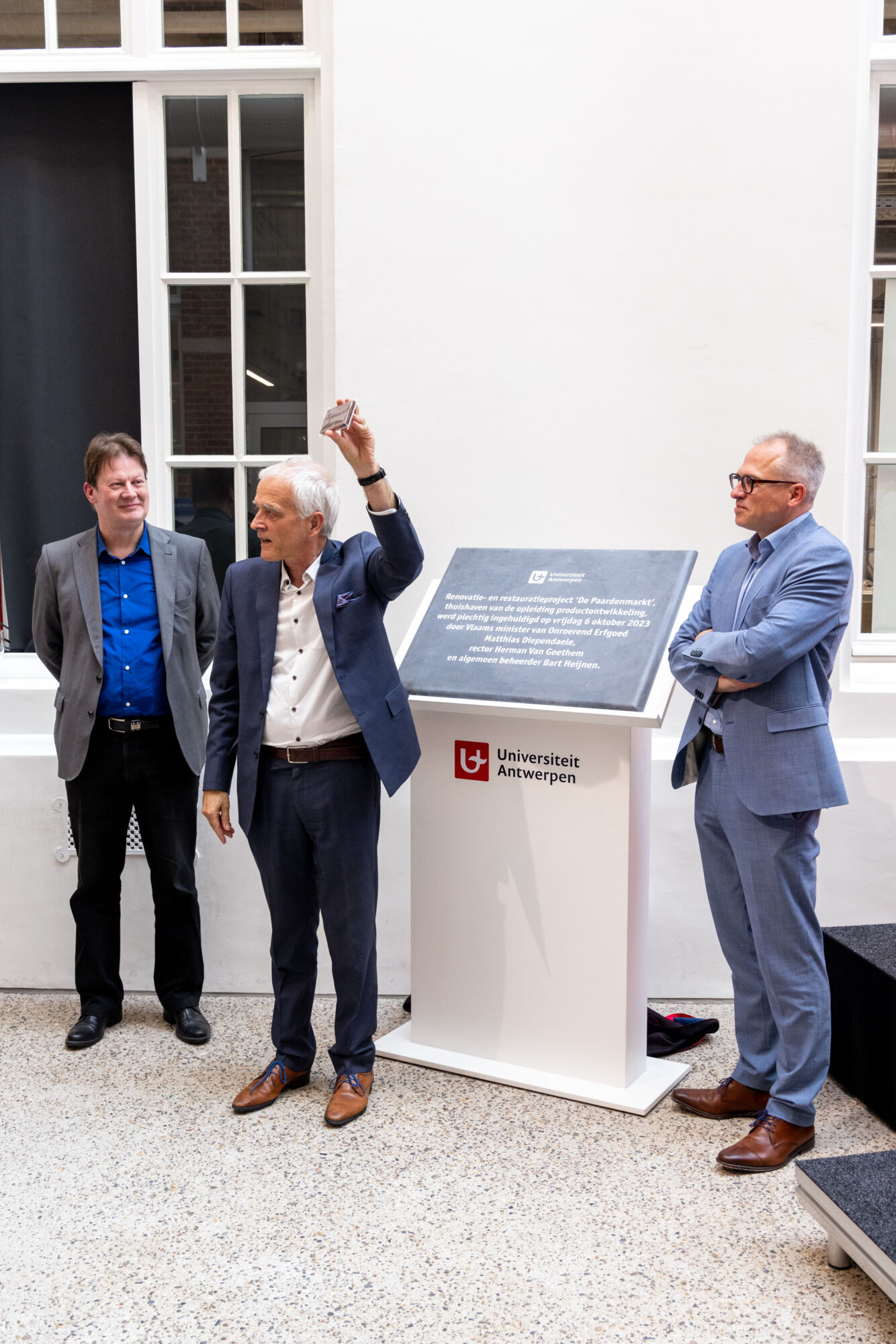 Opening site Paardenmarkt