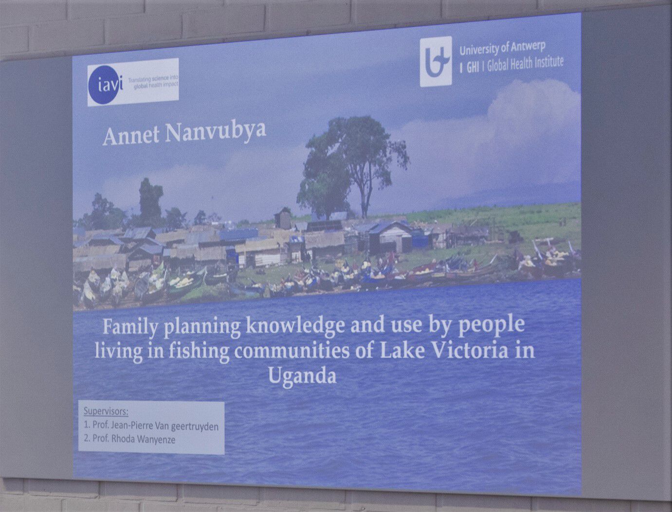 Doctoraatsverdediging Annet Nanvubya - 17 juni 2022