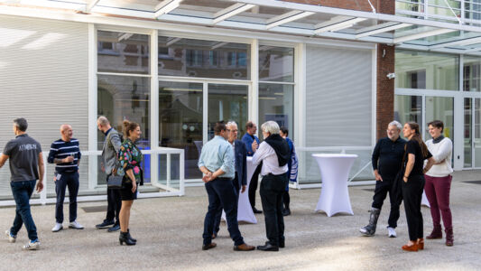 Opening site Paardenmarkt