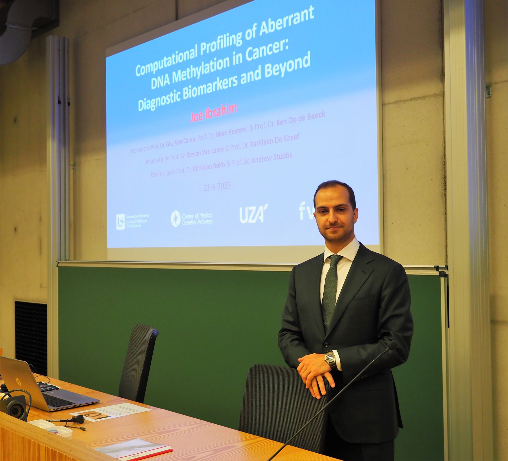 Doctoraatsverdediging Joe Ibrahim - 21 juni 2023