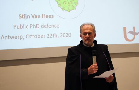 Doctoraatsverdediging Stijn Van Hees - 22 oktober 2020