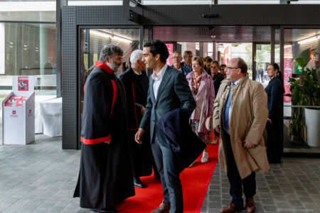 Viering rector Herman Van Goethem