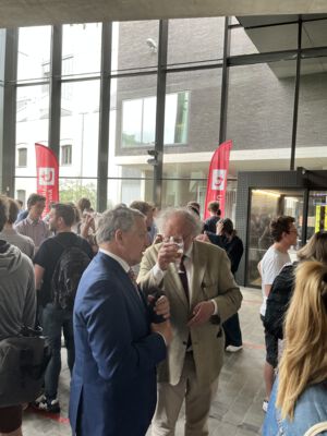 laatste college Staatsrecht van professor Jan Velaers