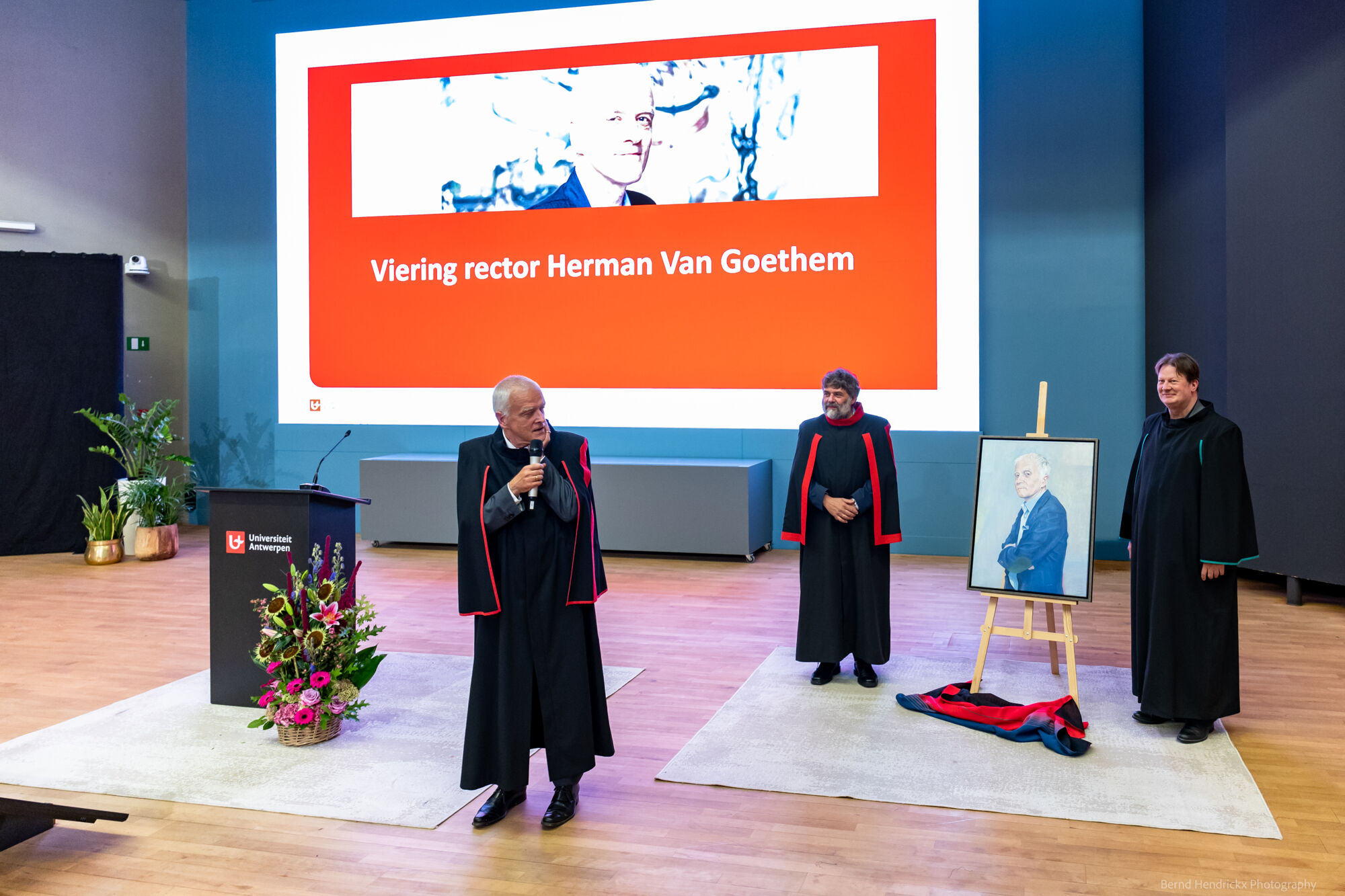 Viering rector Herman Van Goethem