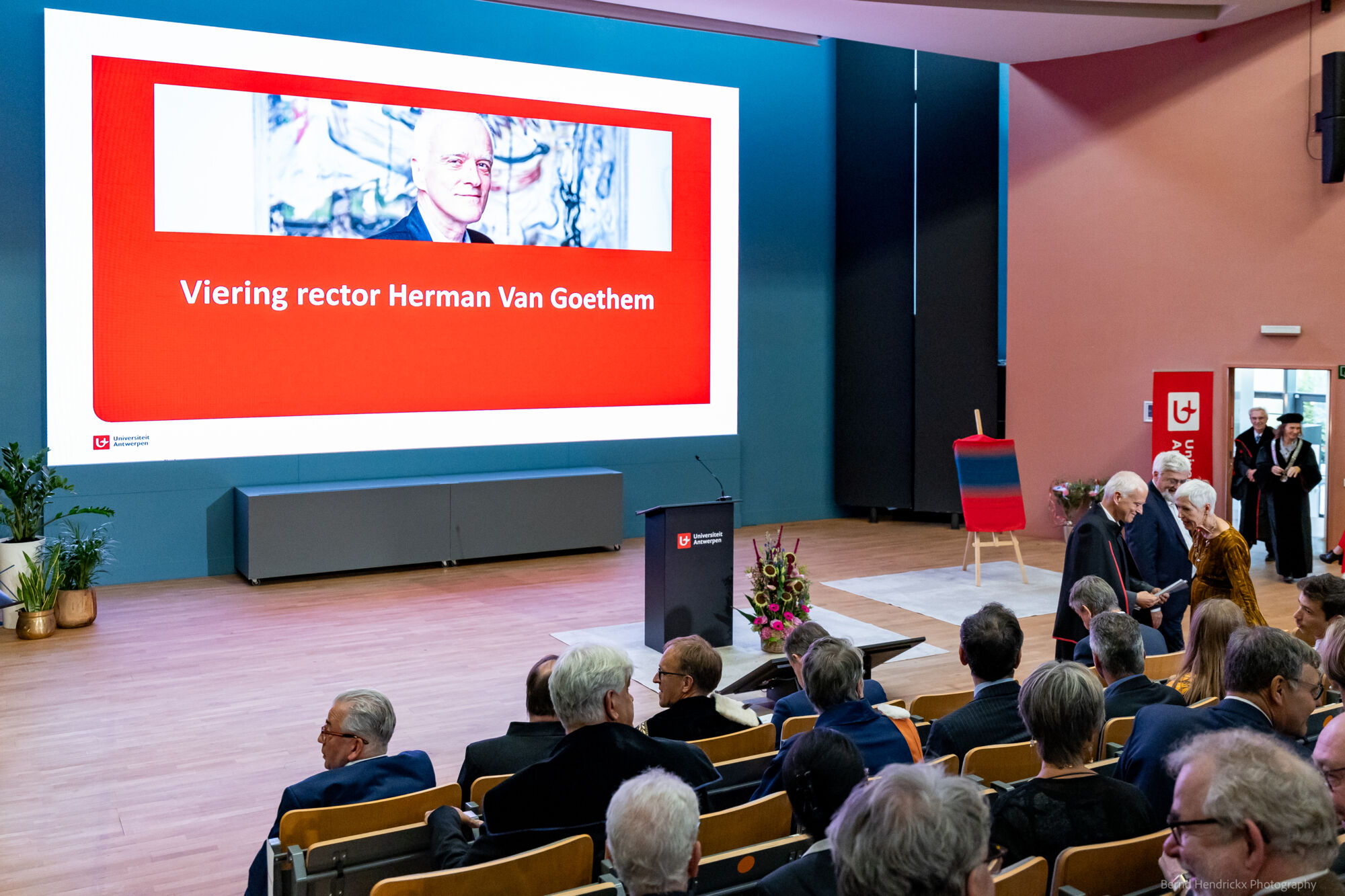 Viering rector Herman Van Goethem