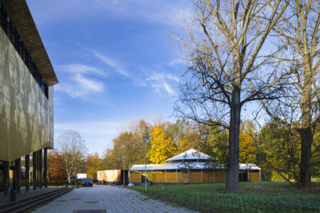 Spiegeltent Campus Drie Eiken