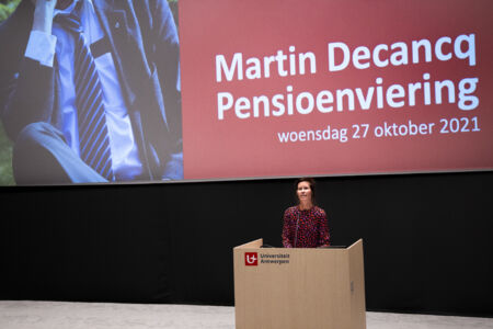 Pensioenviering Martin Decancq