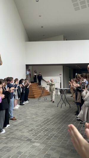 laatste college Staatsrecht van professor Jan Velaers