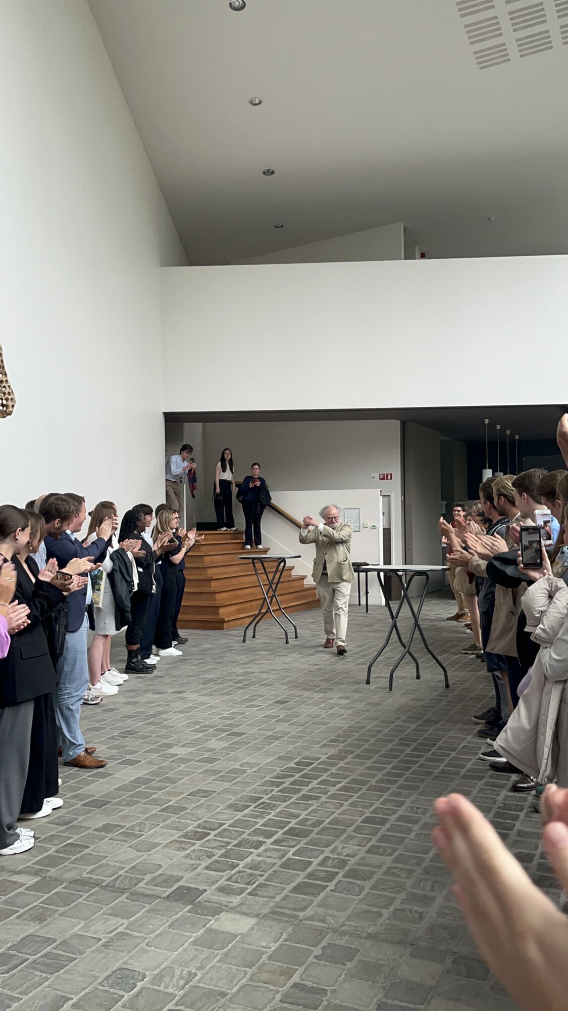 laatste college Staatsrecht van professor Jan Velaers