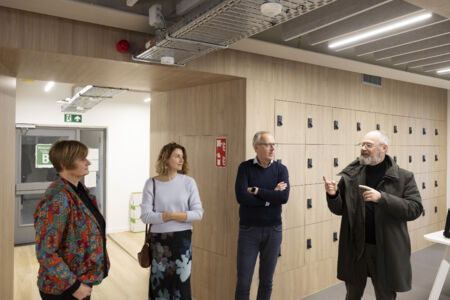 Heropening gebouwen S.B en S.D