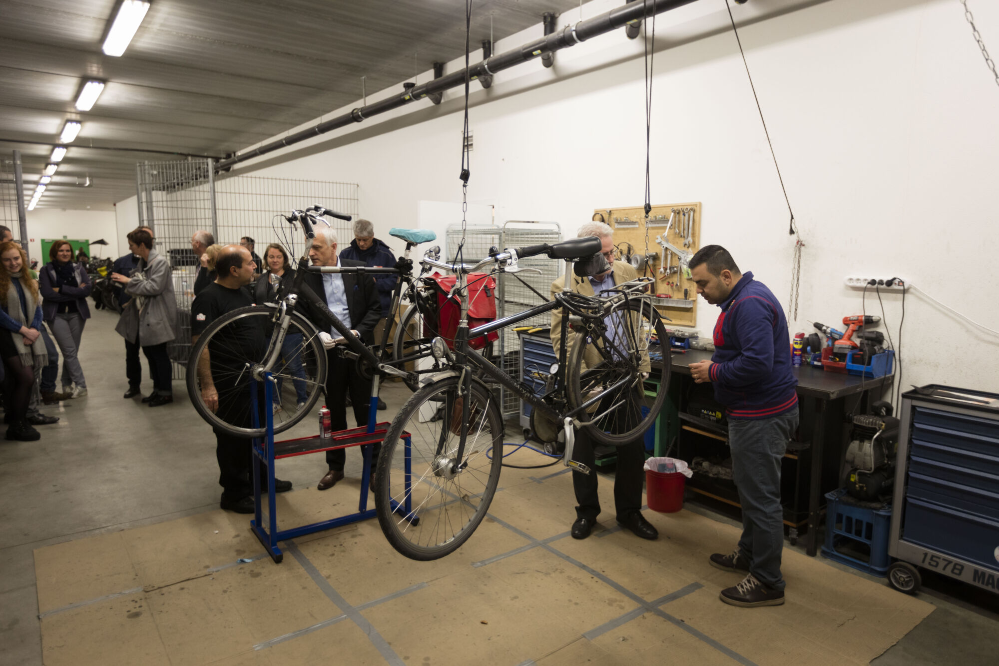Opening fietsherstelwerkplaats Stadscampus (25).jpg