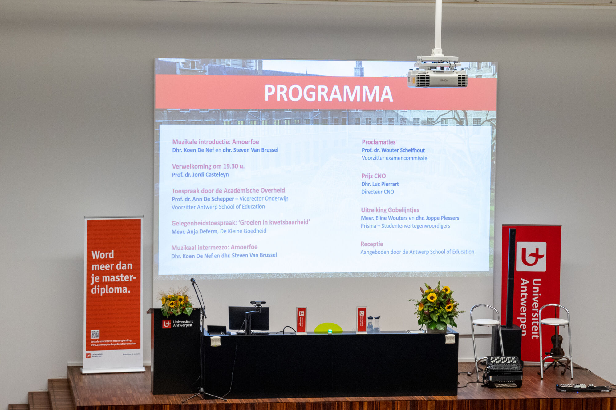 Antwerp School of Education - proclamatie 2023