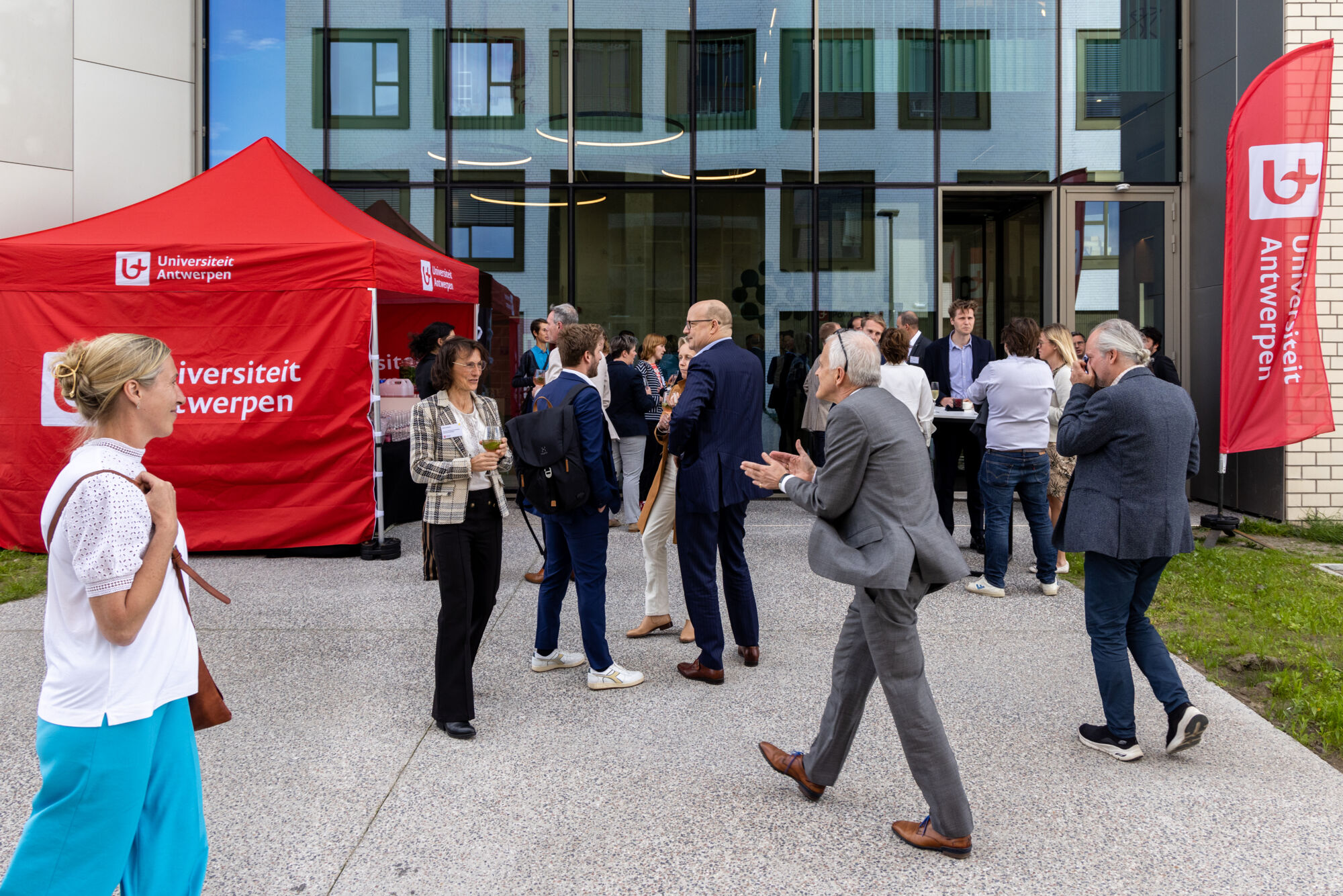 Officiële opening BlueApp en viering Silvia Lenaerts