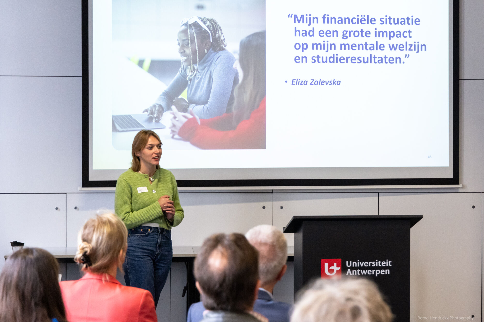 Info- en netwerkreceptie schenken en legateren aan UAntwerpen