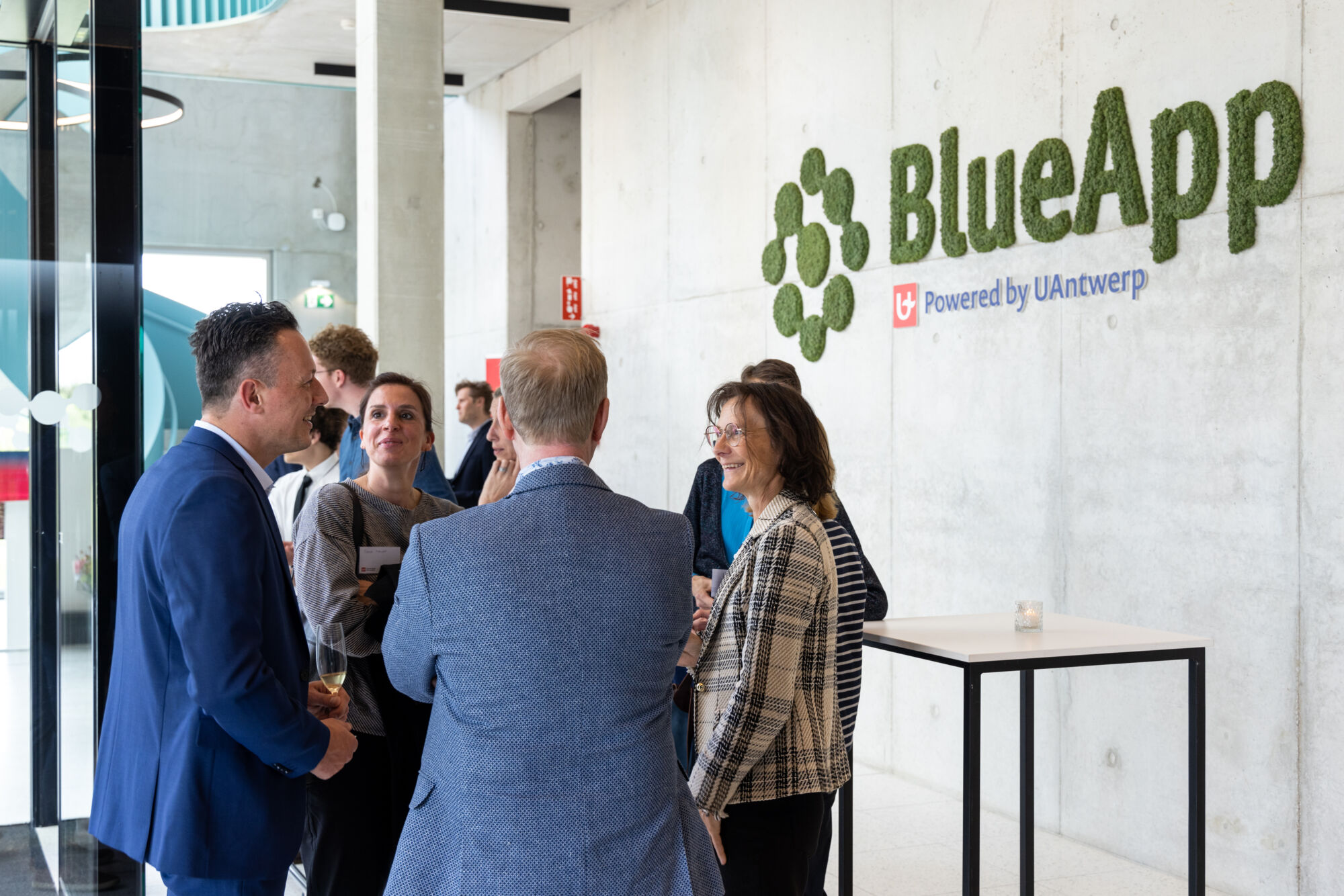 Officiële opening BlueApp en viering Silvia Lenaerts