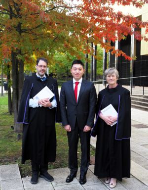 Doctoraatsverdediging Nanji Lu - 26 oktober 2023