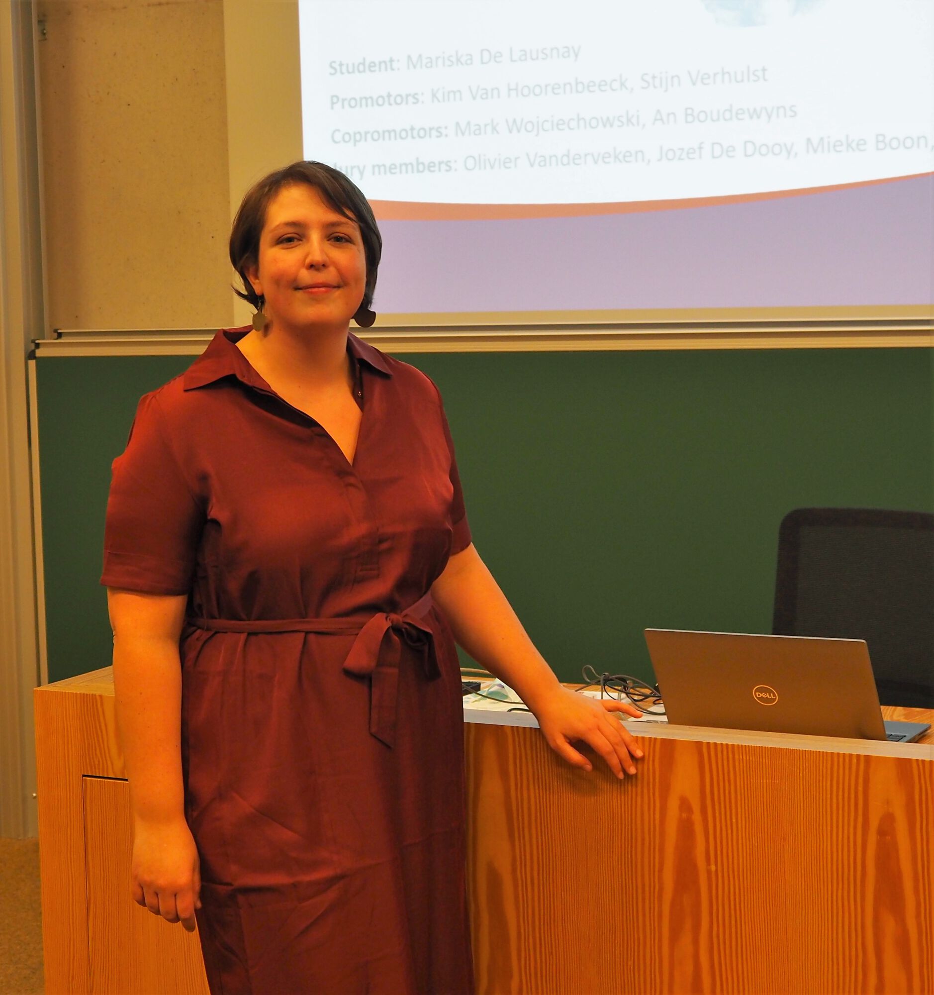 Doctoraatsverdediging Mariska De Lausnay - 16 december 2021