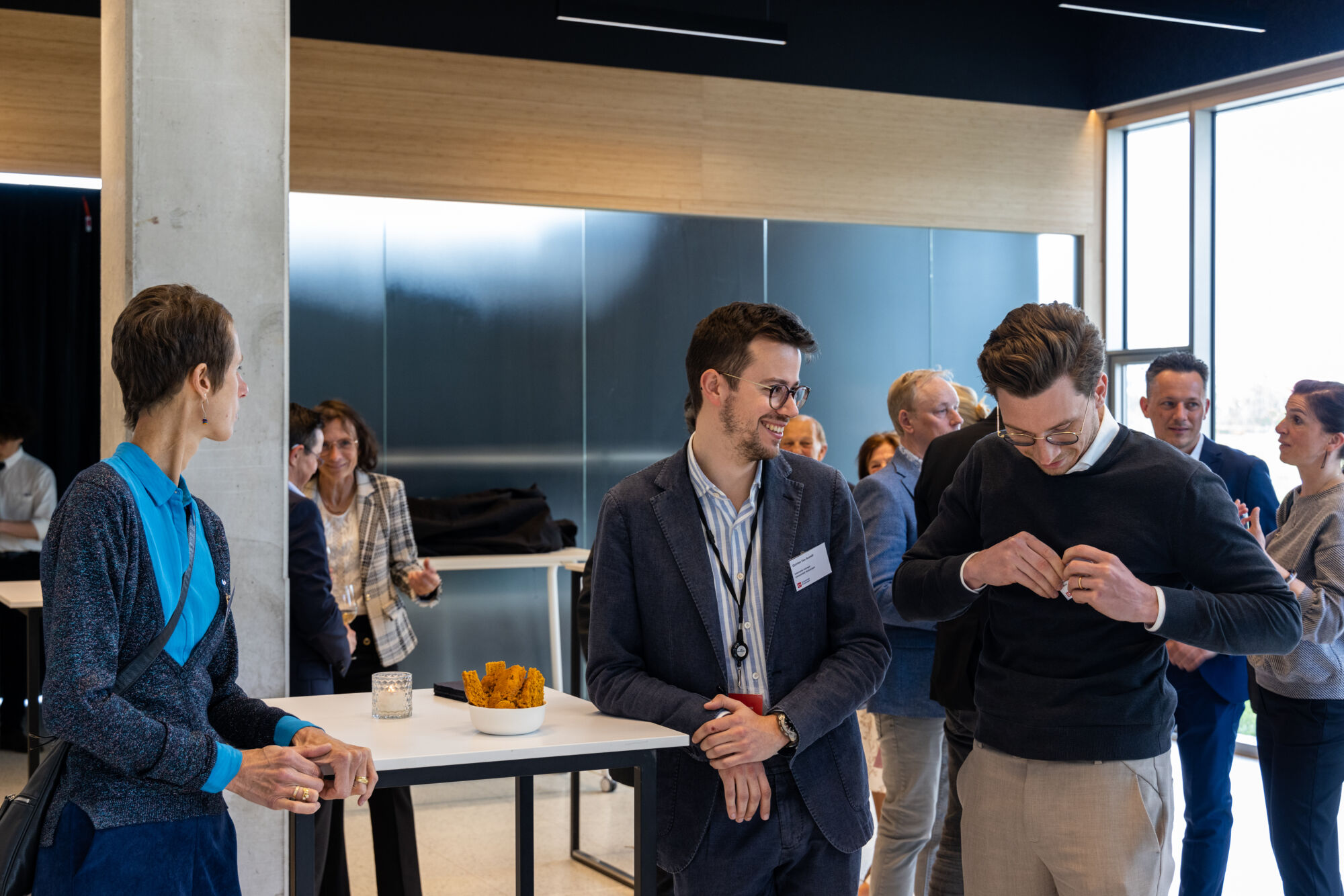 Officiële opening BlueApp en viering Silvia Lenaerts