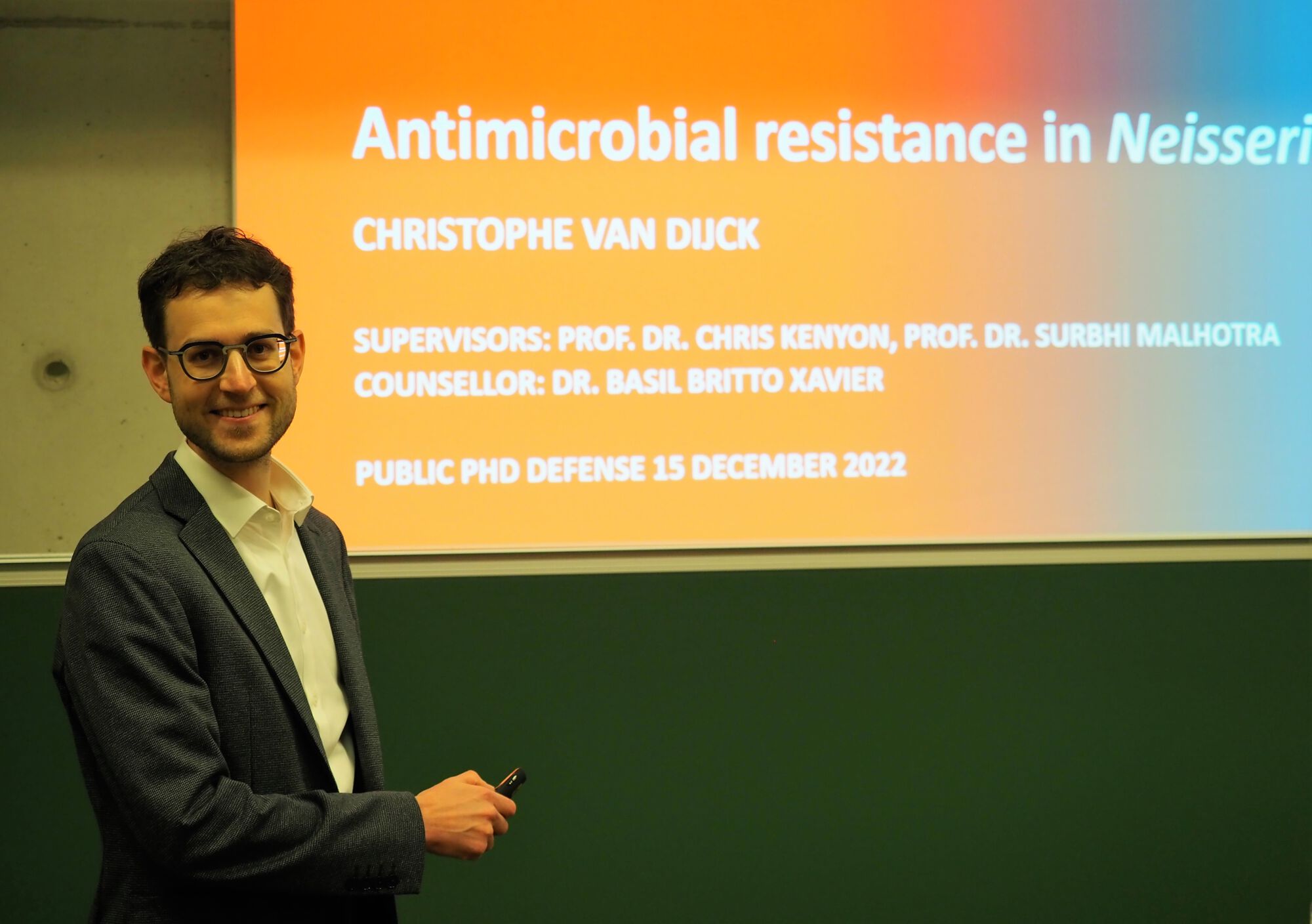 Doctoraatsverdediging Christophe Van Dijck - 15 december 2022