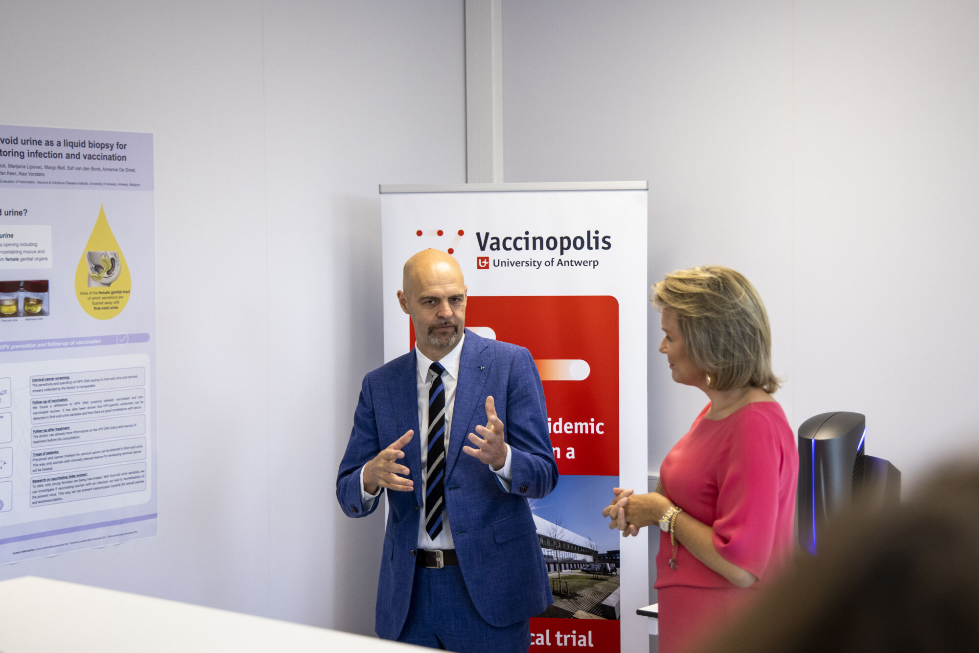 Vaccinopolis bezoek Mathilde