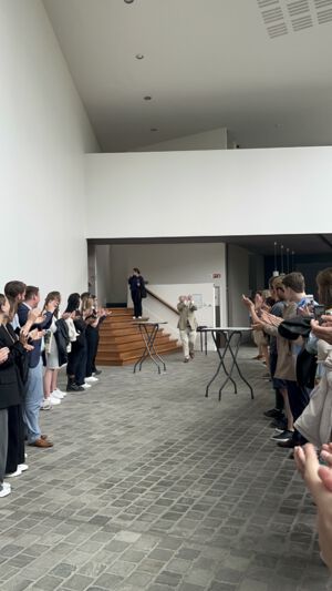 laatste college Staatsrecht van professor Jan Velaers
