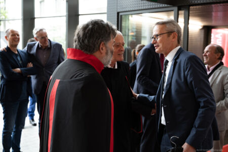 Viering rector Herman Van Goethem