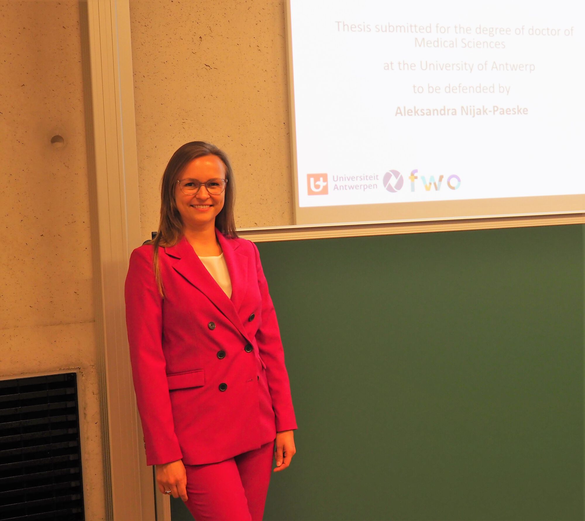 Doctoraatsverdediging Aleksandra Nijak-Paeske - 29 juni 2022